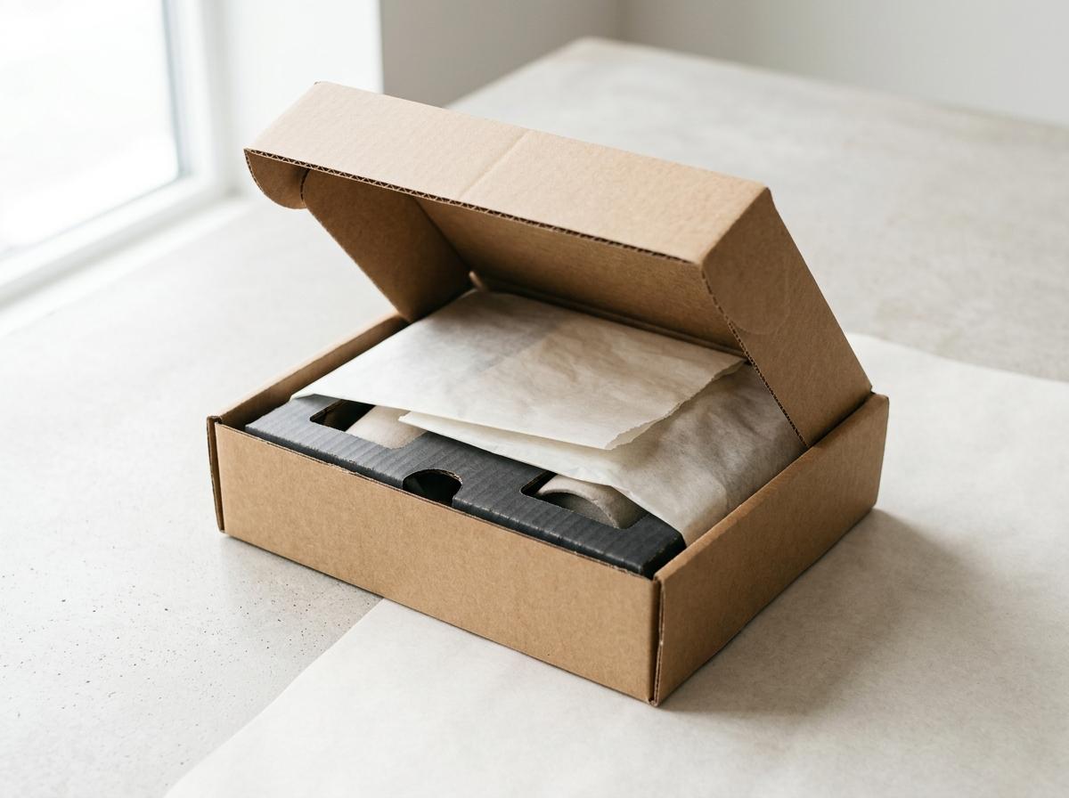 Electronics accessory insert box